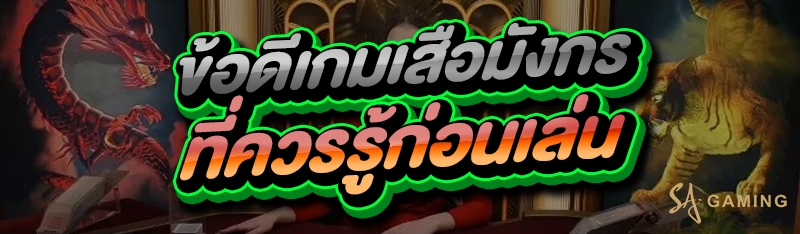 ข้อดีเกมเสือมังกร